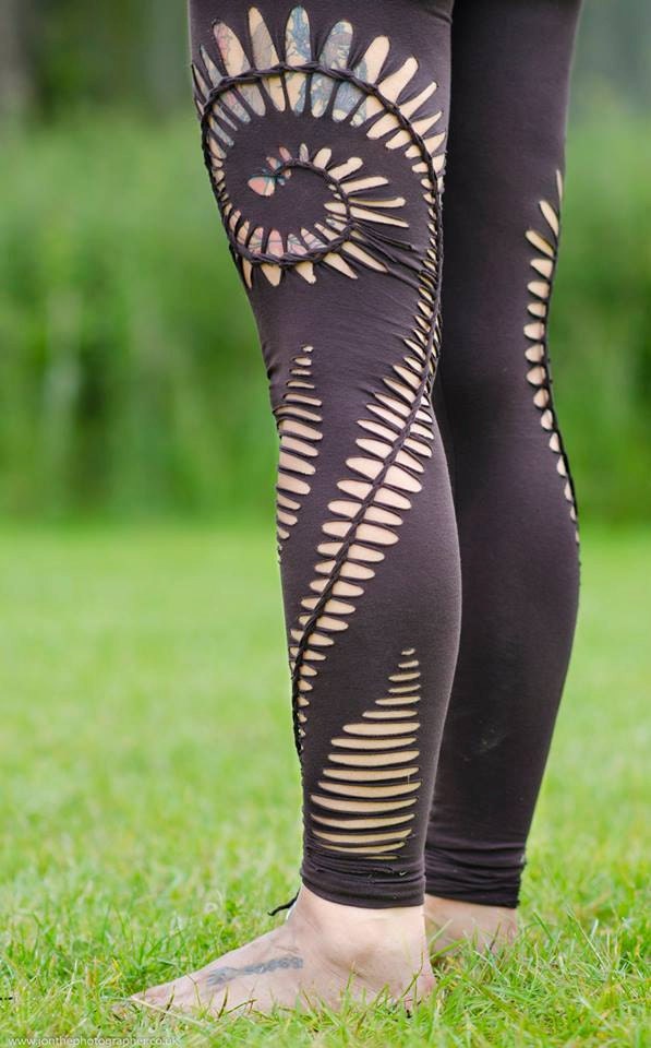 Burner Style braided Spiral Leggings,cutout stretchy festivals fashion wear,edmfashion,handmade unique leggings,pixie,goa wear, psy outfit