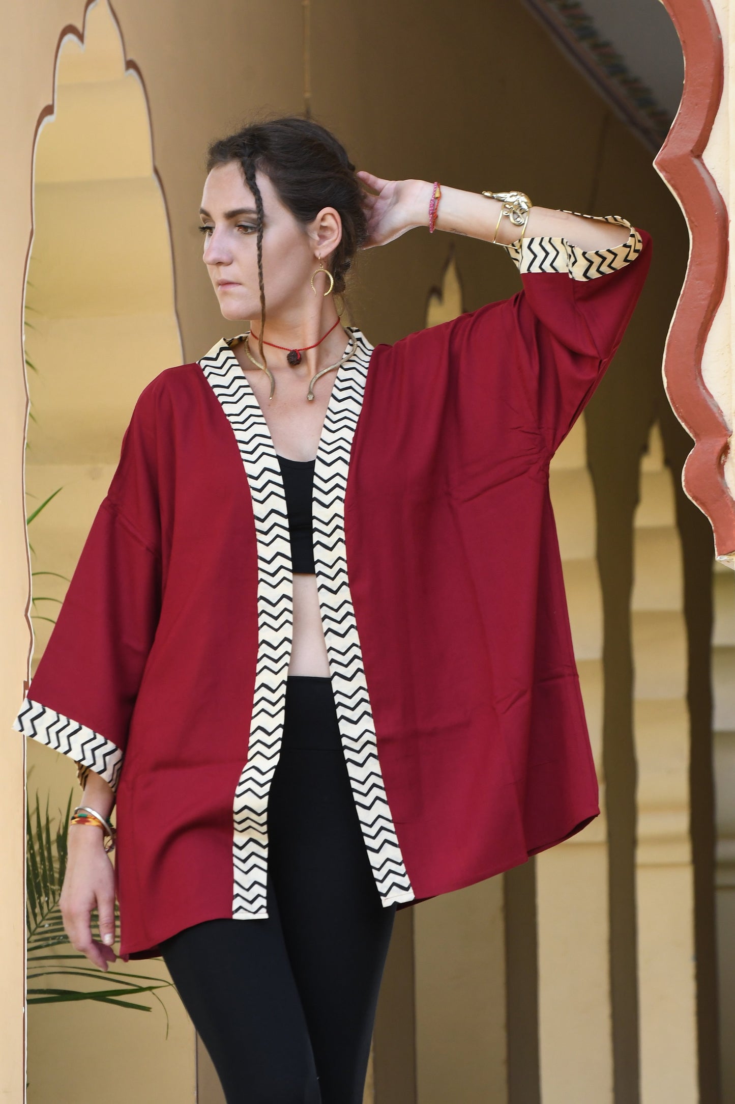 Short kimono,kimono style,long robe,pure cotton,handmade,patterned dress,tulum style,ibiza vibes,spiritual wear,ceremonial