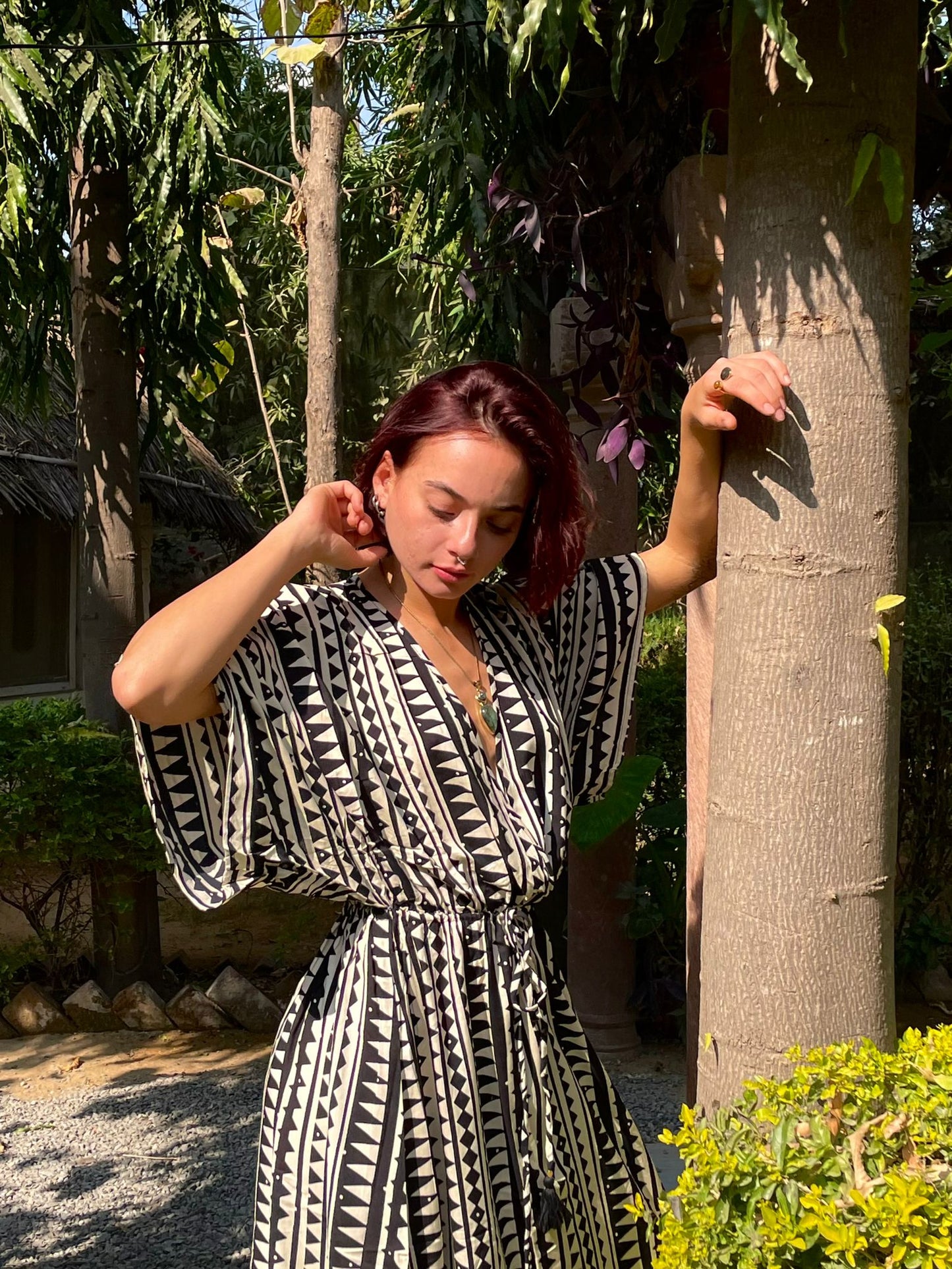 Mayan Kimono dress
