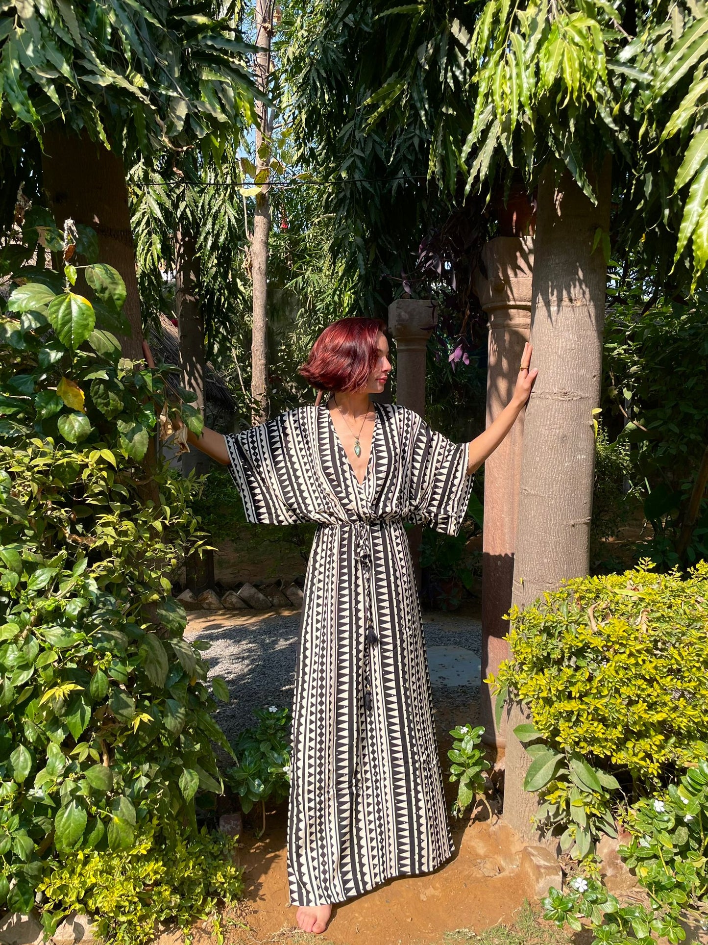 Mayan Kimono dress