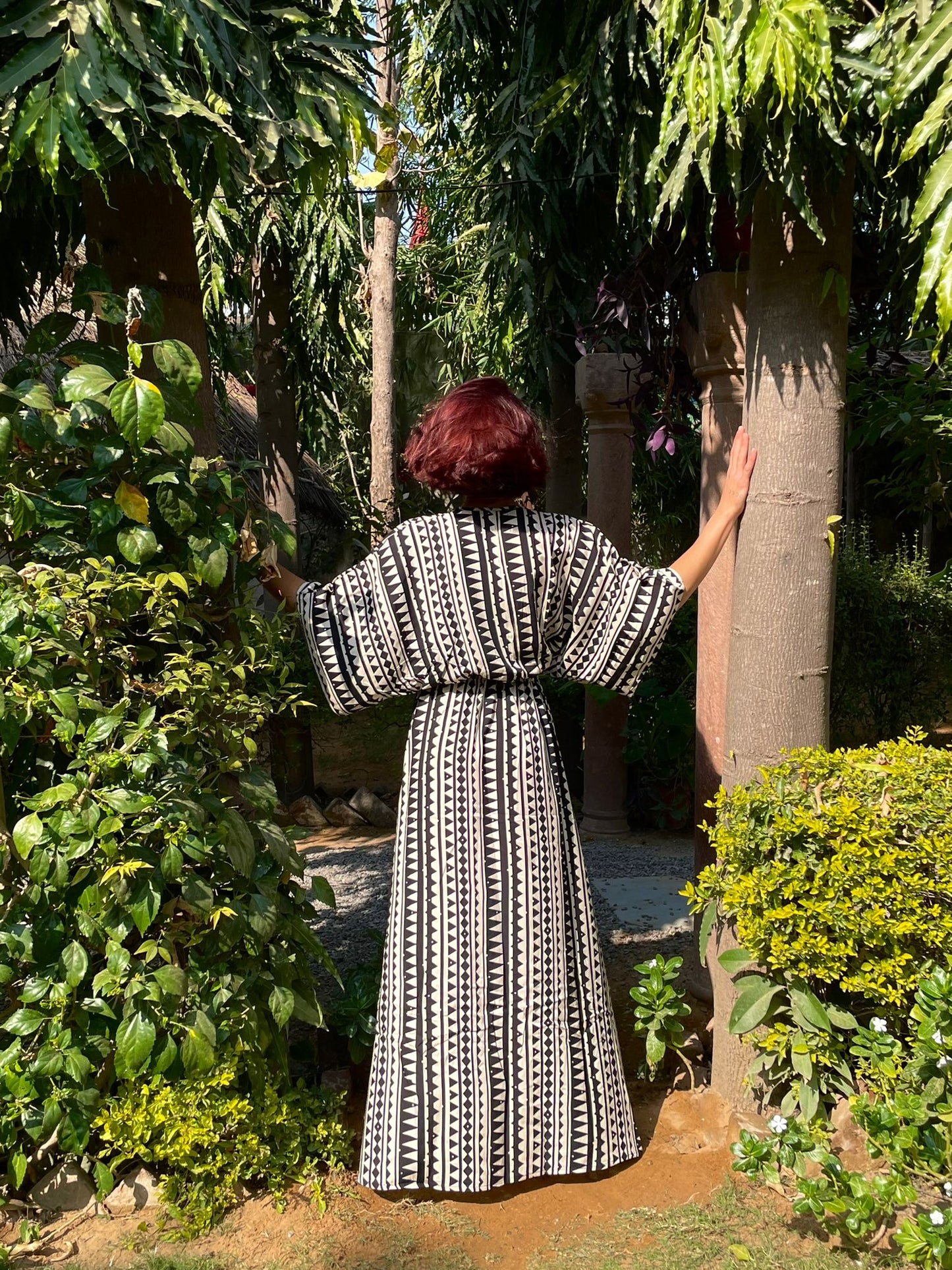 Mayan Kimono dress