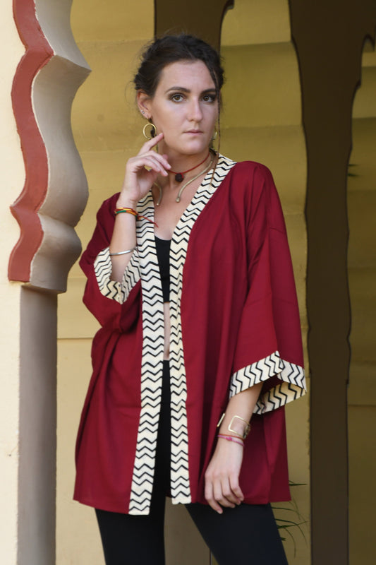 Short kimono,kimono style,long robe,pure cotton,handmade,patterned dress,tulum style,ibiza vibes,spiritual wear,ceremonial