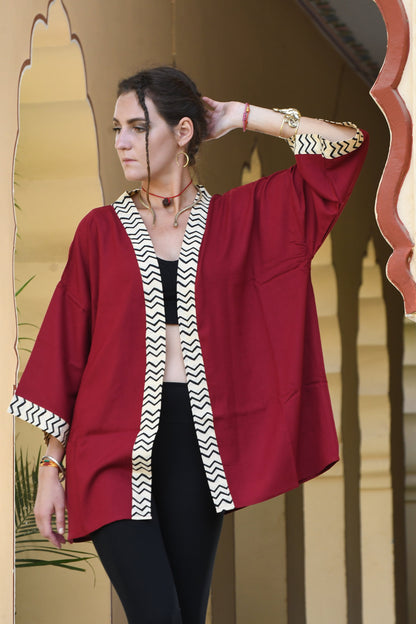 Short kimono,kimono style,long robe,pure cotton,handmade,patterned dress,tulum style,ibiza vibes,spiritual wear,ceremonial